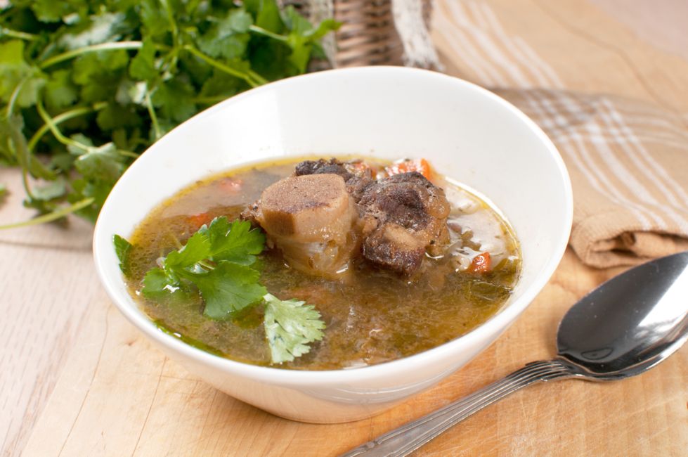 Preparacion caldo de huesos