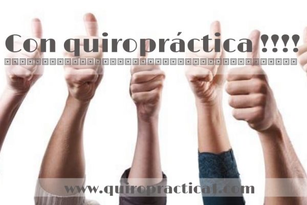 76% menos riesgos con la Quiropráctica