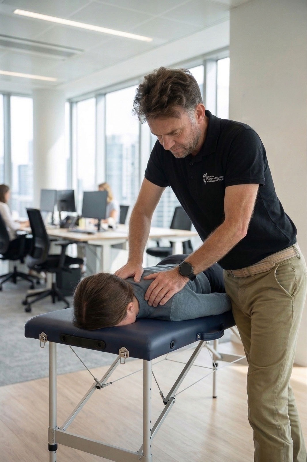 Quiropráctica para empresas